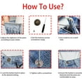 thumbnail image 3 of 12 Sets 0.8"(20mm)(2#) Bronze Adjustable Buttons for Jeans with Screwdriver,No Sew Instant Metal Buttons,Removable Jean Buttons Repair Kit for Jeans Too Big Snap Tack, 3 of 5