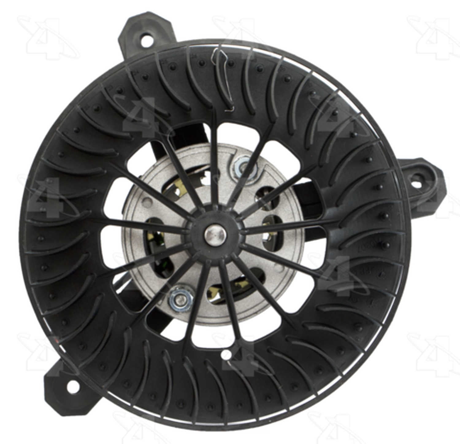 Four Seasons 76989 Flanged Vented CW Blower Motor w/ Wheel