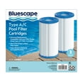 thumbnail image 2 of Bluescape Type A/C Pool Filter Cartridge 2-Pack, White, Adults, 2 of 6