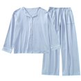thumbnail image 4 of Delayuji Womens Fuzzy Pajama Sets Warm Winter Loungewear Sets Fleece Loose Comfortable Womens Plush Sleepwear Spring Winter Outsfits, 4 of 4