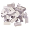 thumbnail image 2 of Supergrip Sign Holder 1" W x 1/2" D Name Card Stands Clear 20 Packs of 50 Units Totaling 1000 Grips with Bottom Adhesive PVC, 2 of 4