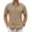 Khaki, variant on COOFANDY Men's Casual Dress Shirt Short Sleeve Stretch Formal Shirt Business Summer Button Down Shirt