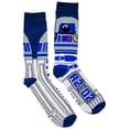 thumbnail image 2 of Star Wars R2-D2 and C-3PO Character Crew Socks 2-Pack, 2 of 3