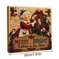 thumbnail image 2 of Christmas Pearl Bead Art Kit,Xmas Theme Bead Art DIY Craft Set for Festive Wall Decor Crafting Handmade Holiday Gift, 2 of 7