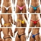thumbnail image 3 of Tanga sexy de cintura baja para hombre, ropa interior, de moda, sedosa y reveladora de glúteos, 3 of 3