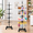 5-Tier Black, variant on 7-Tier Black Rotating Retail Display Stand, 16.85 x 13.39 x 5.08 Inch