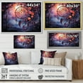 thumbnail image 4 of Designart "Intercepting Dreams with Dreamcatcher I" Spiritual Floater Framed Canvas Wall Art, 4 of 7