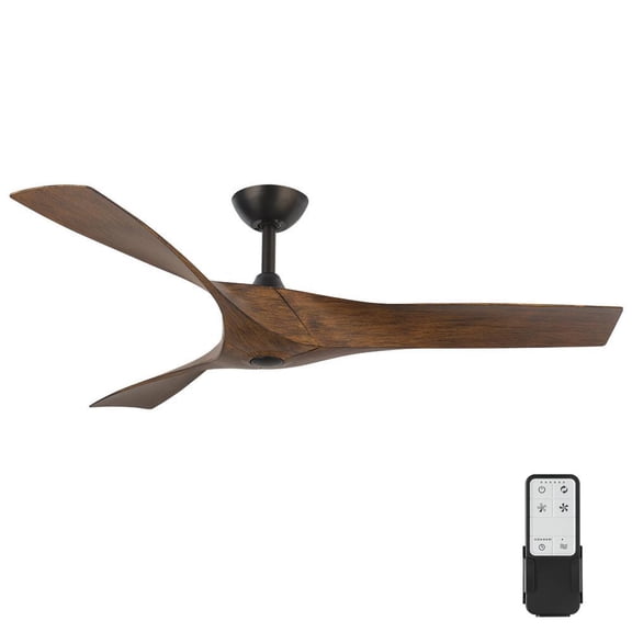 Home Decorator Wesley 52" Indoor/Outdoor Oil Rubbed Bronze Ceiling Fan w/Remote