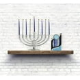 thumbnail image 2 of Zion Judaica Stylish Elegant Menorah Elegant Candle Minorah for Hanukkah Uses Standard Chanukah Candles, 2 of 2