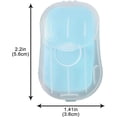 thumbnail image 2 of Jinsinto 50 Disposable Portable Soap Sheets for Hand Washing, 2 of 5
