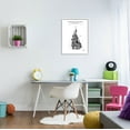 thumbnail image 2 of Stupell Industries Intricate Amusement Castle Diagram Graphic Art White Framed Art Print Wall Art, Design by Karl Hronek, 2 of 7