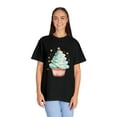 thumbnail image 4 of Unisex Garment-Dyed T-shirt Merry Christmas Cake Stars, 4 of 4