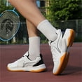 thumbnail image 6 of LASUDRAA Mens Badminton Shoes Lightweight Breathable Shock Absorption Durable Sports Shoes, 6 of 8