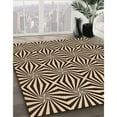 thumbnail image 3 of Ahgly Company Machine Washable Indoor Square Transitional Night Red Area Rugs, 6' Square, 3 of 7