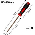 thumbnail image 1 of Lefu H1.5/6mm Hex Screwdriver Magnetic Screw Bit Non-slip shank Repair Hand Tools, 1 of 9