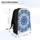 thumbnail image 4 of Balery Blue Watercolor Mochila - Mochila Estilosa y Duradera para Laptop de 15 Pulgadas con Tela Oxford Impermeable, 4 of 8