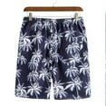 thumbnail image 3 of cllios Men's Swim Trunks Summer Men's Five-point Quick-drying Sports Surfing Shorts Plus Size Holiday Vacation Beach Shorts Swimming Trunks Navy XXXL, 3 of 8