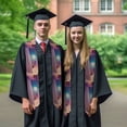 thumbnail image 7 of Hirioo Dreamy Moonlit Window for 72" Graduation Shawl Stole Unisex Adults Graduation Sash Honor Graduation Stole for High School and College-Sharp Corner, 7 of 7