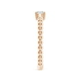 thumbnail image 3 of ANGARA Natural 0.25 Ct. Diamond Solitaire Ring in 14K Rose Gold for Women (Ring Size: 11.5), 3 of 10