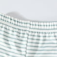 thumbnail image 7 of WOYY Boys Striped Swimsuit Short Sleeve UPF 50+ Rash Guard & Swim Trunks & Hat, 7 of 7