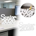 thumbnail image 1 of Decoration Senior 2026 Sign 18x17cm Wooden Freestanding Tabletop Class Of 2026 Graduation Party Decorations Senior 2026 Graduation For Desk & Centerpiec, 1 of 8
