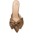 thumbnail image 5 of Journee Womens Tiarra Mules Mid Stiletto Pointed Toe Evening Pumps, Widths Available, 5 of 10