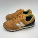 thumbnail image 4 of New Balance Sneakers Mens 11.5 574 GTX M574DGEX Orange Suede Athletic Gym Shoes, 4 of 6