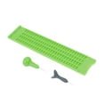 thumbnail image 2 of Escritura en Braille Tablero de Braille para Dedos Suministros de Aprendizaje Portátiles Suministros Educativos para Ciegos para Hombres y Mujeres, 2 of 8
