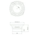 thumbnail image 3 of Heavy Bass 5.25inch Subwoofer 40W 4Ohm IPX7 Design Y30 Magnet Cores ABS/Metal Housing, 3 of 7
