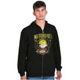 thumbnail image 4 of Notorious Dennis The Menace Joke Men Big & Tall Zip Hoodie Brisco Brands 5X, 4 of 5