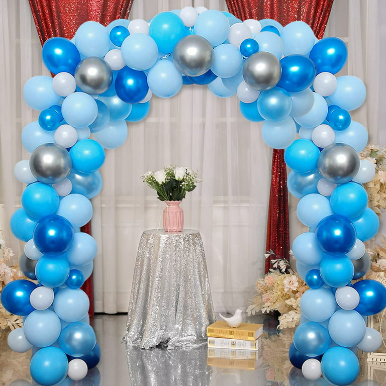 117pcs Bluey Theme Birthday Party Supplies Balloon Garland Arch