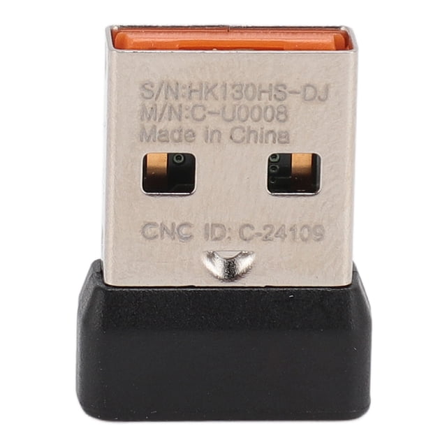 Adaptador del receptor del ratón del dongle usb, enchufe portátil abs y referitivo usb Señal de transmisión estable con tapón de ratón para teclado k230 k270 k375ss