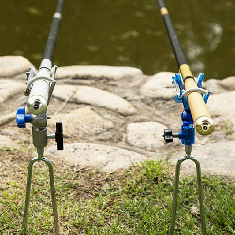 Degrees Automatic Fishing Rod Holder Ground Bracket Outdoor