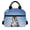 Snow Penguin Pattern, variant on HUIACONG Aluminum Film Material Lunch Bag for Picnics and Office Work, Durable Insulated Lunch Tote with Front Pocket for Kids and Teens