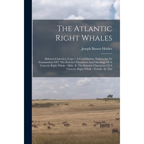 The Atlantic Right Whales (Paperback)