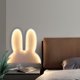 thumbnail image 5 of Lámpara de pared con forma de conejo, luz LED de gran tamaño, luz de noche pequeña, decoración, lámpara de conejo con enchufe USB, 5 of 6
