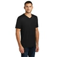 thumbnail image 4 of District Young Mens Very Important Tee V Neck-XS (Black), 4 of 6