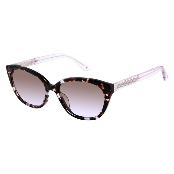 Kate Spade KS PHILIPPA/G/S Plastic Womens Cat-Eye Sunglasses Violet Havana 54mm Adult