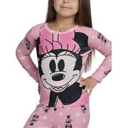 Minnie Mouse Toddler Long Sleeve Top and Pants Pajama Set, 2-Piece, Sizes 12M-5T