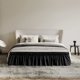 thumbnail image 4 of Faldones de cama: artculos de decoracin para el hogar que se utilizan para cubrir el permetro de la cama. Esttica y faldones de cama., 4 of 5