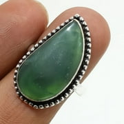 Green Paradise Gemstone Handmade Fashion Antique Gift Ring Jewelry 8" SA 4719