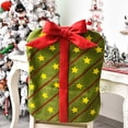 thumbnail image 6 of Christmas Chair Covers, High Back Chair Cover, 3 Colors Dining Chair Slipcover for Christmas Decorations, 6 of 8
