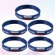 thumbnail image 2 of Pulsera deportiva de silicona con estampado de bandera de país (5 unidades), elegante, para partidos de fútbol (Rusia), 2 of 4