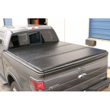 Tonnomax 2015 2018 Ford F150 55 Short Bed Hard Trifold Tonneau Cover Carbon Fiber Clamp Lock Black Tc13hsf255