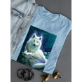 thumbnail image 3 of Luminous Wolf T-Shirt Women -Anthony Chirstou Designs, Female XX-Large, 3 of 4