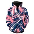 thumbnail image 1 of Sudadera con capucha y cremallera para hombre, con estampado de mariposas de dibujos animados, estilo Harajuku, hip hop, cuello redondo, ropa de gran tamaño para primavera y otoño, 1 of 6