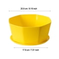 thumbnail image 3 of Binwennn 5 for Bulk round Flower Boxes for Arrangements Empty Flower Pots Large Diameter Planters With Hole Modern Pots Great For African, 3 of 8