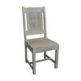 thumbnail image 2 of Moti Sarah 41" Solid Wood Dining Chair in Brushed Ivory (Set of 2), 2 of 6