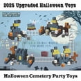 thumbnail image 3 of Set de construcción con bloques magnéticos para Spooky Town Halloween, 3 of 7