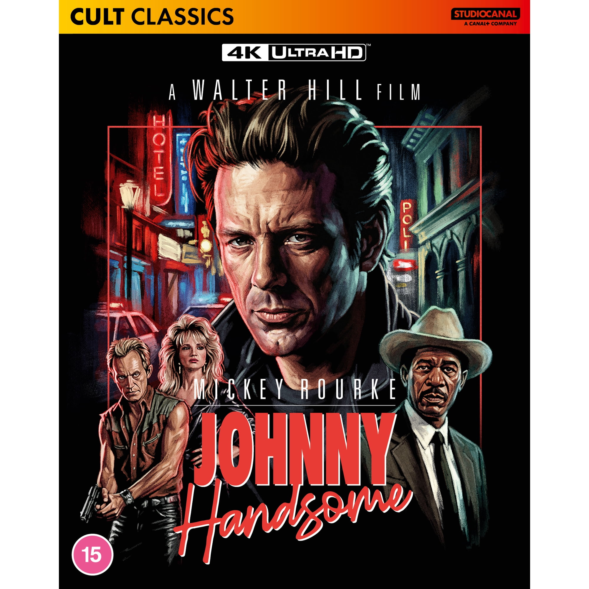 Johnny Handsome (4K Ultra HD) Elizabeth McGovern Morgan Freeman Ellen Barkin Lance Henriksen